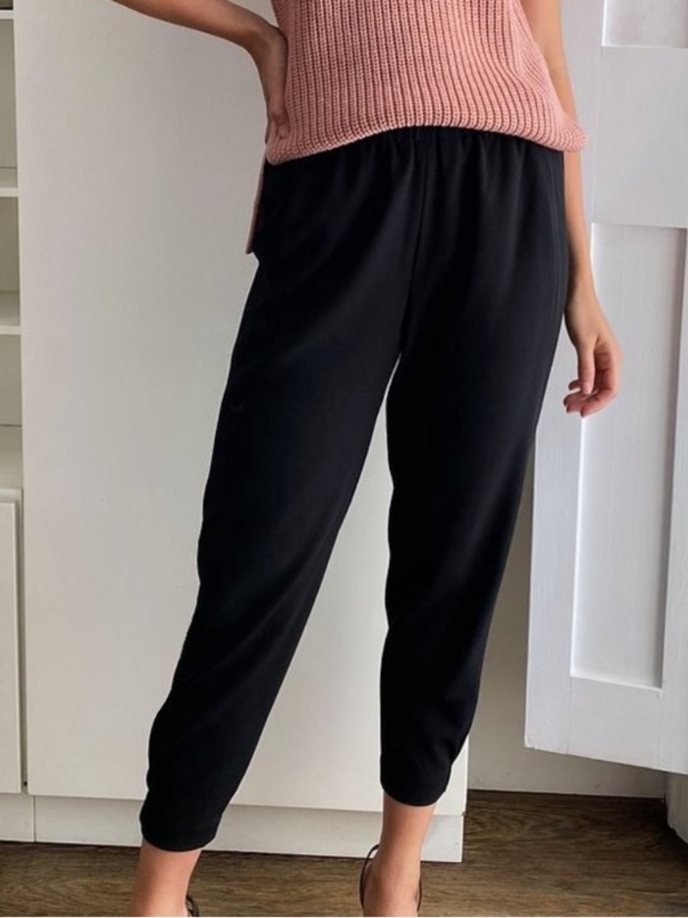 New Aritzia Babaton Forbes Crepe Dress Joggers